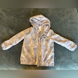 Stitch rain jacket by Disney blueish purple size 6T